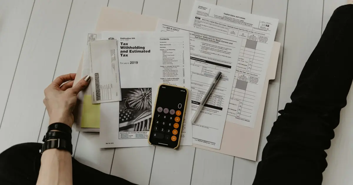 Kalkulator i dokumenty finansowe
